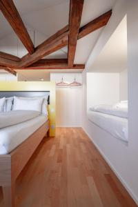 Linde Heiden Swiss Quality Hotel客房内的一张或多张床位