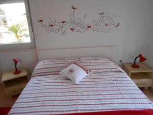 Posteľ alebo postele v izbe v ubytovaní Apartments Luvi