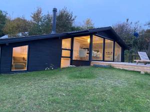 Bygningen som feriehuset ligger i