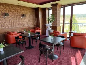 Χώρος καθιστικού στο Hotel Beroun Golf Club