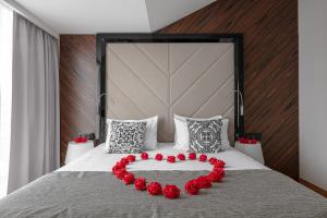 Posteľ alebo postele v izbe v ubytovaní INX Design Hotel