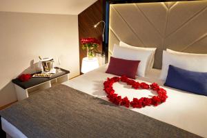 Posteľ alebo postele v izbe v ubytovaní INX Design Hotel