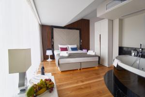 Posteľ alebo postele v izbe v ubytovaní INX Design Hotel