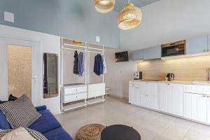Кухня или мини-кухня в Dimore al mare-Stelladelmare Fontanebianche
