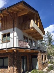 Μπαλκόνι ή βεράντα στο Ferienchalet Elisabeth