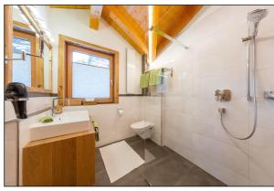 Ένα μπάνιο στο Ferienchalet Elisabeth