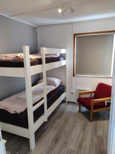 Postel nebo postele na pokoji v ubytování Askja Hostel
