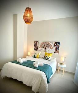 Кровать или кровати в номере MyChoice Vía Celere by Bossh! Apartments