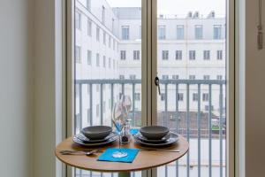 Μπαλκόνι ή βεράντα στο For Students Only Chic Studio Apartments at Cross House in Plymouth