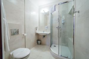 Kúpeľňa v ubytovaní Hotel Rezydent