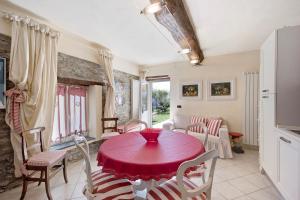 Posezení v ubytování Casa dei Tigli + 21 fotografií