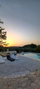 Paesaggio naturale nelle vicinanze del bed & breakfast