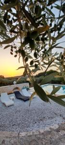 Paesaggio naturale nelle vicinanze del bed & breakfast