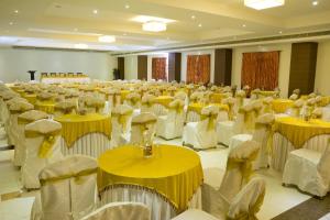 Restaurace v ubytování Poppys Hotel Madurai