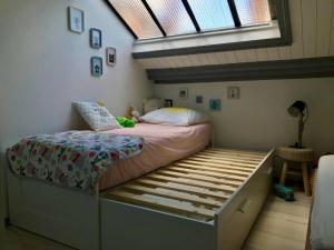 Posteľ alebo postele v izbe v ubytovaní Appartement Duplex Cosy au calme à 50m de la plage