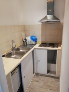 Kuchyňa alebo kuchynka v ubytovaní Guest House Piazza Bologna