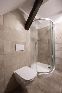 A bathroom at Penzion Rozhovice