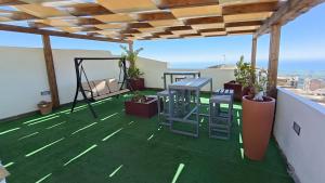 Balkón nebo terasa v ubytování La Terrazza Di Athena sweet rooms