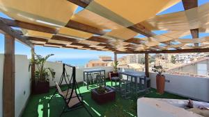 Balkón nebo terasa v ubytování La Terrazza Di Athena sweet rooms