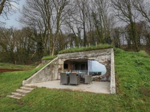 Zahrada ubytování The Transmitter Bunker
