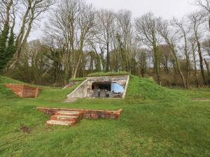 Zahrada ubytování The Transmitter Bunker