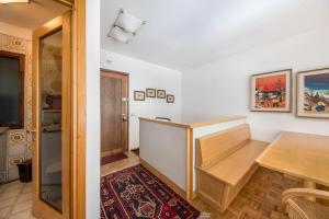Postel nebo postele na pokoji v ubytování Apt Vista sulla Vallata