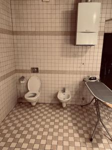 A bathroom at soukromý apartmán Přemysl