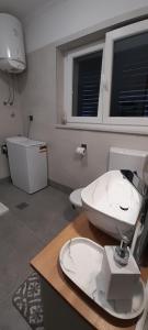 Kúpeľňa v ubytovaní Blue Mile Apartman Split
