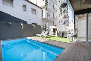 Πισίνα στο ή κοντά στο Luxury Barco de Valdeorras