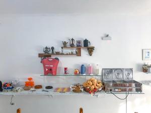 Kuchyň nebo kuchyňský kout v ubytování Pousada d'Ibiza