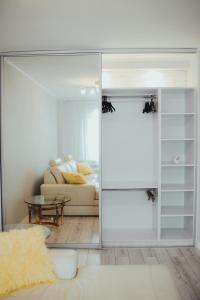 Postel nebo postele na pokoji v ubytování Apartament Harmony