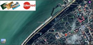 Vista generica su Fonyód o vista sulla città dall'interno dell'appartamento