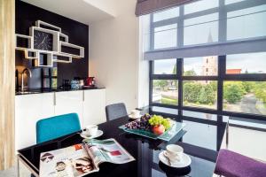 Posezení v ubytování Fabryka Wełny Hotel & Spa