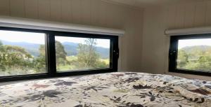 山景或在山林小屋看到的山景
