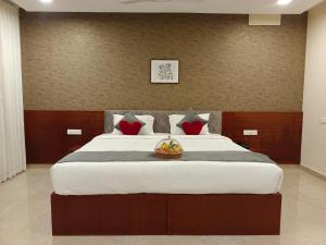 Voodi või voodid majutusasutuse CLIFFVIEW RESORT toas