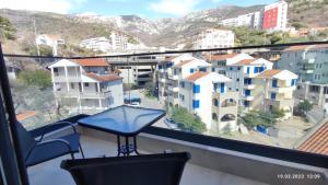Nespecifikovaný výhled na hory nebo výhled na hory při pohledu z apartmánu