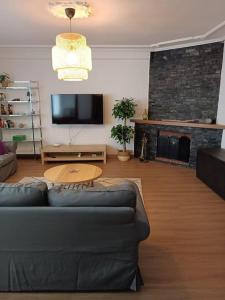 A television and/or entertainment centre at Céntrico, 100 metros de la playa, reformado,163 m2
