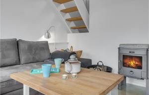 Χώρος καθιστικού στο Amazing Home In Allinge