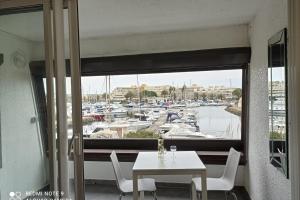 Balkón alebo terasa v ubytovaní Naturiste Cap d'Agde Port Vénus 113