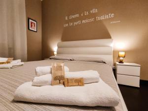 Postel nebo postele na pokoji v ubytování B&B Casa Vinci