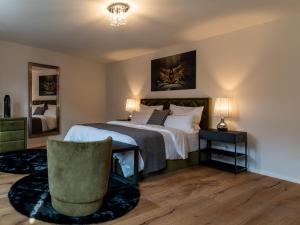Postel nebo postele na pokoji v ubytování Suite Home Apartments