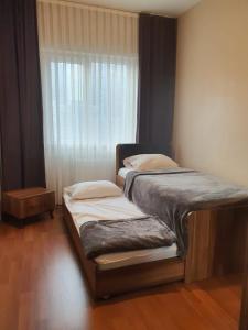 Postel nebo postele na pokoji v ubytování Istanbul