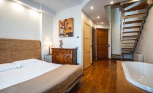 Posteľ alebo postele v izbe v ubytovaní Réva Residences and Pool + 37 fotografií