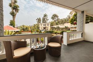 Balkón nebo terasa v ubytování Fortune Resort Kalimpong - Member ITC Hotels' Group