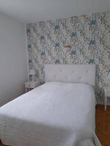 Katil atau katil-katil dalam bilik di La Clé de Line