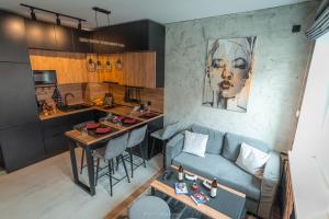 Dapur atau dapur kecil di Da Vinci Apartment