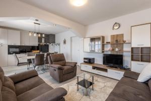 Kuchyň nebo kuchyňský kout v ubytování Apartman Bella Vita