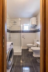 Koupelna v ubytování Apartman Bella Vita