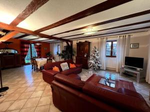 Posedenie v ubytovaní Gîte La maison de Jules