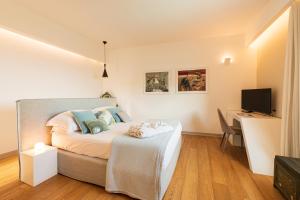 טלויזיה ו/או מרכז בידור ב-Unìco Boutique Hotel d'Arte